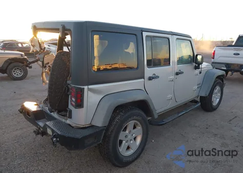 2011 Jeep Wrangler Unlimited Sport из США, поврежденный, VIN 1J4BA3H12BL503142